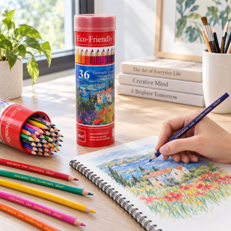 Eco-Friendly Colored Pencils