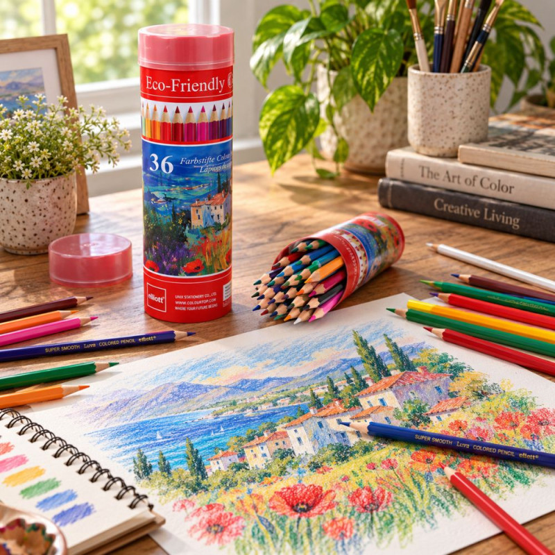 Eco-Friendly Colored Pencils