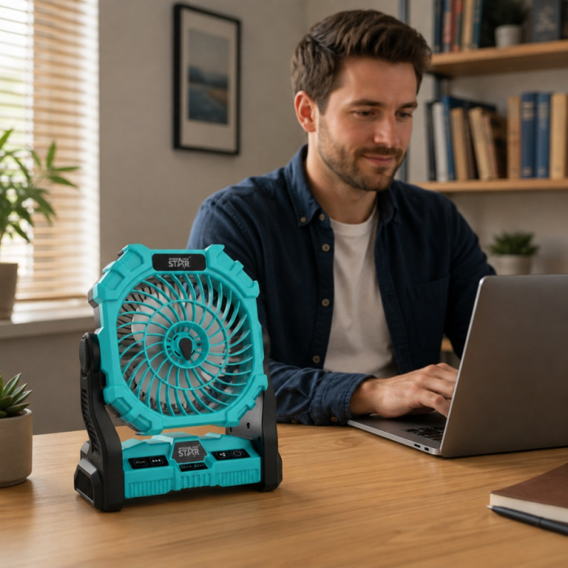 Rechargeable Table Fan