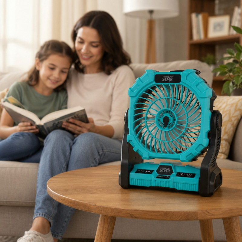 Rechargeable Table Fan