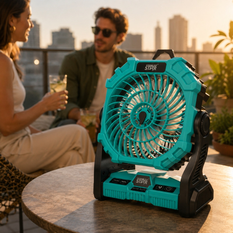 Rechargeable Table Fan