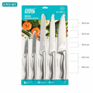 Kitchen Knife Set - 5pcs