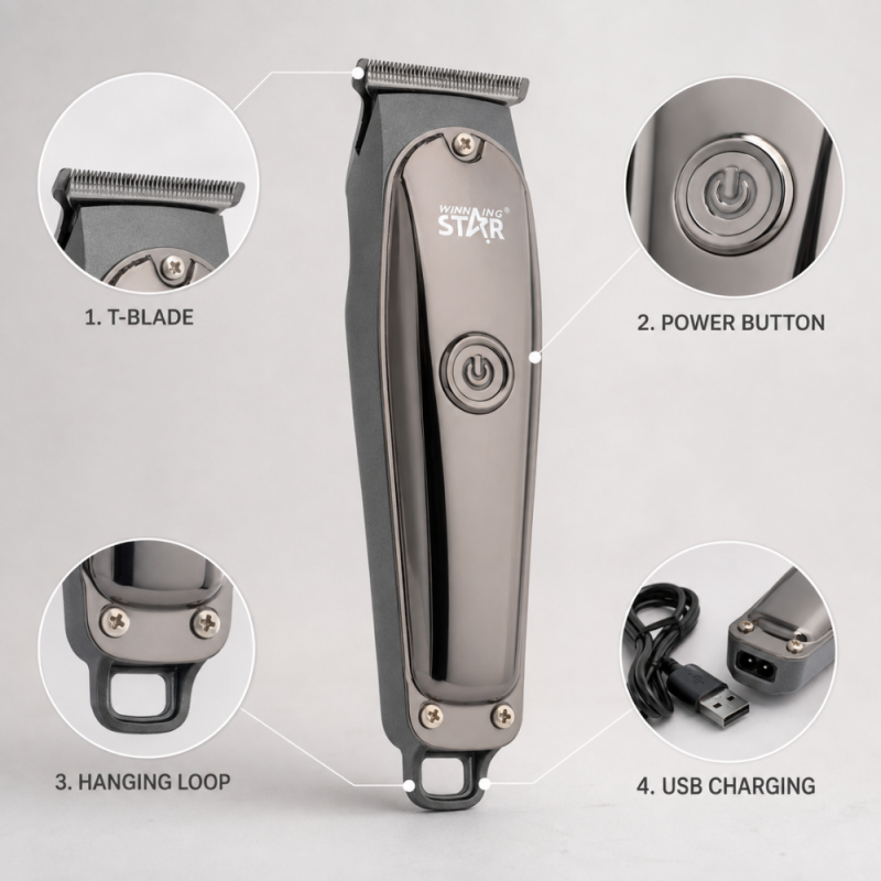 Professional Hair Clipper Set