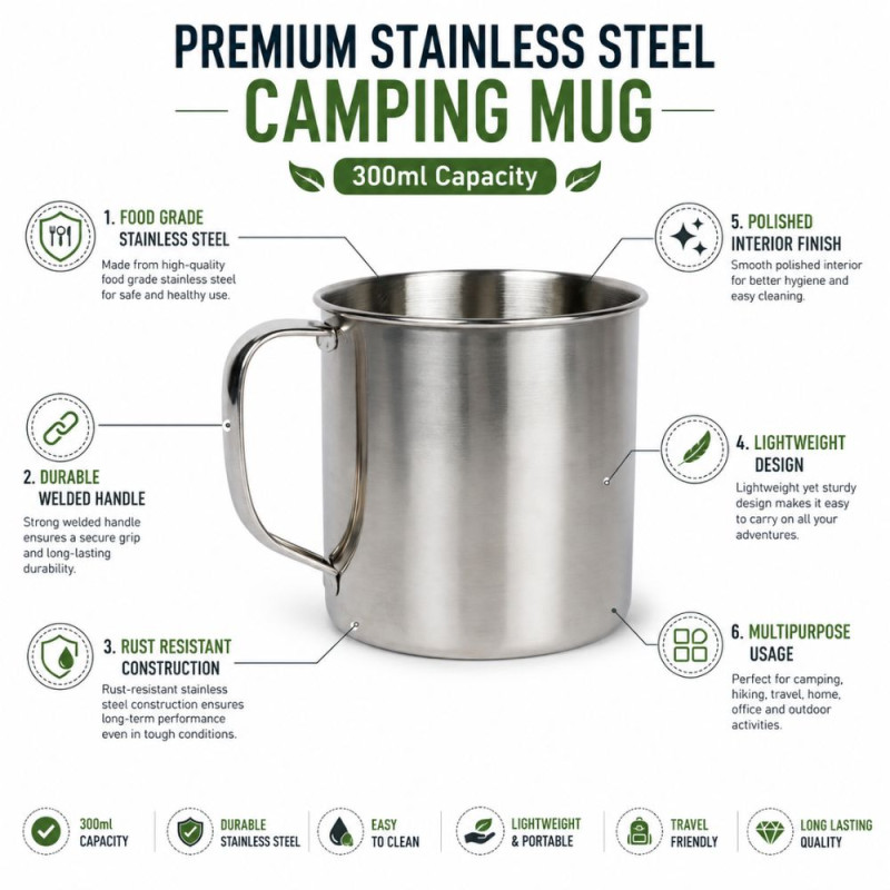 Stylish Cup – Silver Premium Quality (10 x 10 cm)