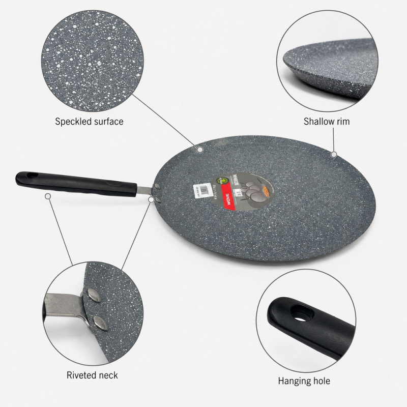 Eco-Friendly Non-Stick Frying Pan – Assorted Colors