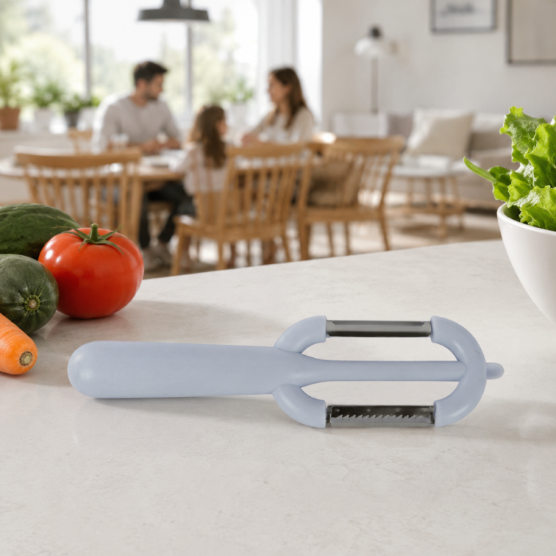 Double-Sided Vegetable Peeler - Stainless Steel