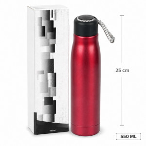 Classic vacuum flask – Red Premium Quality (25.5cm)