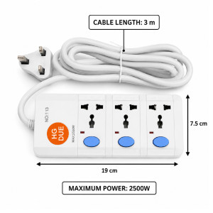 Fast Charging Cable/Adapter – White Universal Compatible (19 x 7.5 cm | 3 M) Fast Charging Cable/Adapter – White Universal Compatible (19 x 7.5 cm | 3 M)