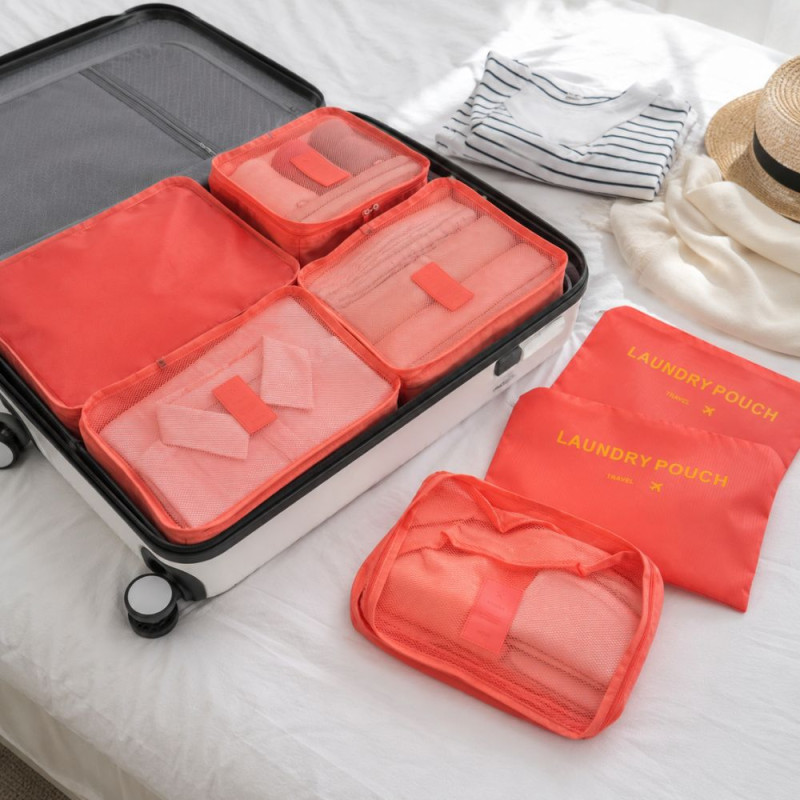 Laundry Bag Set – Red