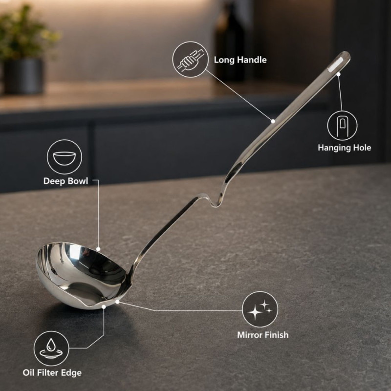 Stainless Steel Ladle