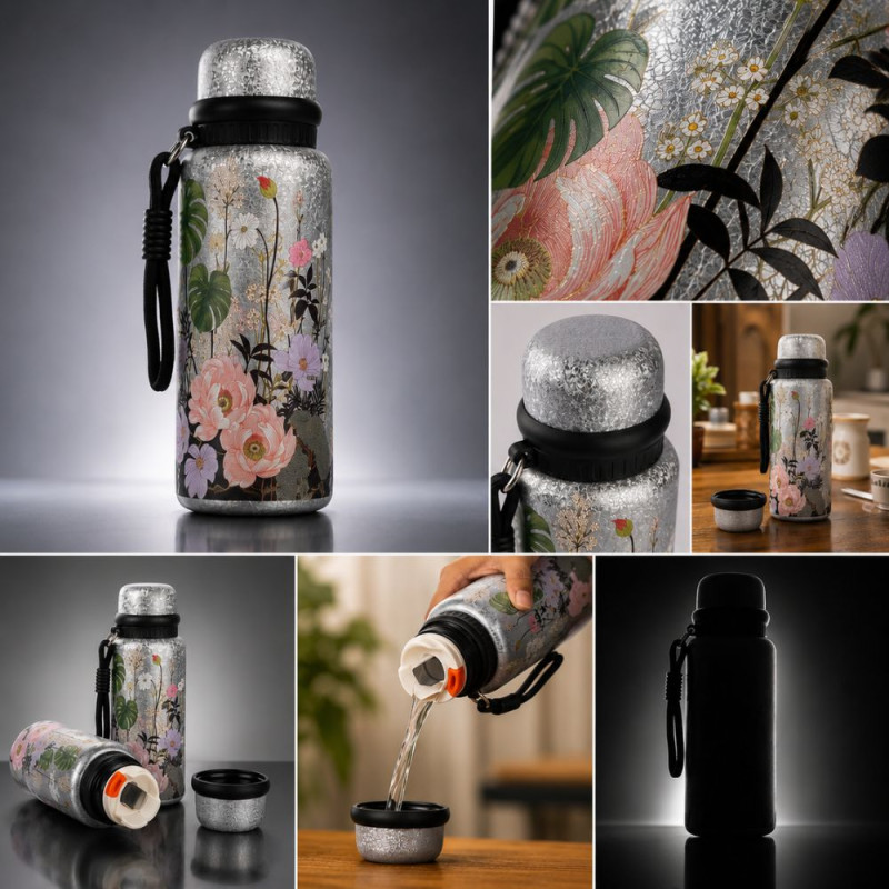Stylish vacuum flask – Multi colors Premium Quality (24 x 7 cm)