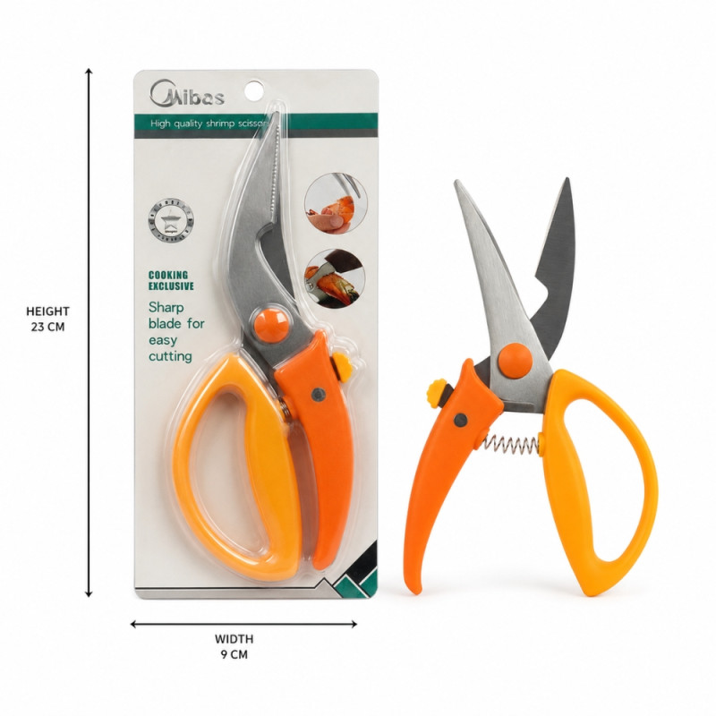 Shrimp Scissors – Orange