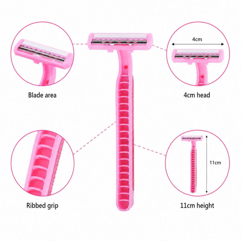 Wetell Triple Blade Women's Razor - 24pcs