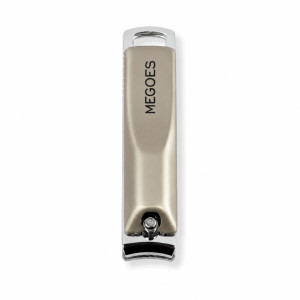 Premium MEGOES Stainless Steel Nail Clipper with Ergonomic Beige Handle Premium MEGOES Stainless Steel Nail Clipper with Ergonomic Beige Handle
