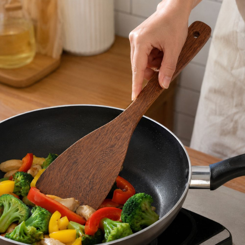 Wooden Spatula for Non-Stick Cookware