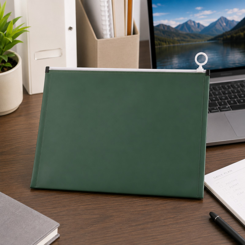 Bright Level Hanging File Designed for Everyday Convenience – Forest Green (H-24, W-33 CM)