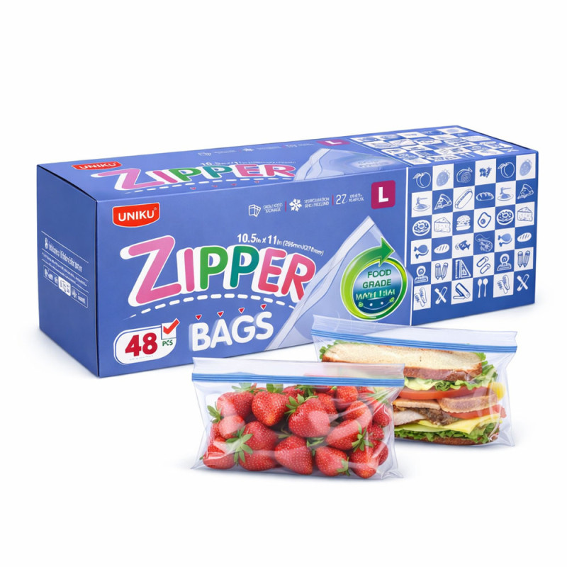 Clear Multi-Purpose Zipper Organizer Bag – Transparent (27cm)
