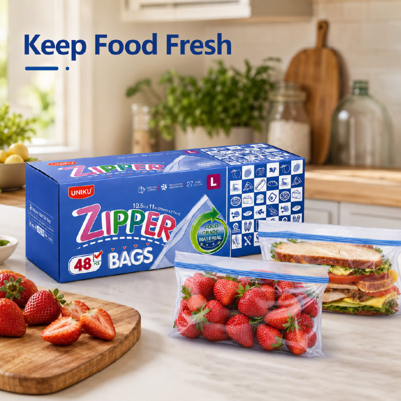 Clear Multi-Purpose Zipper Organizer Bag – Transparent (27cm)