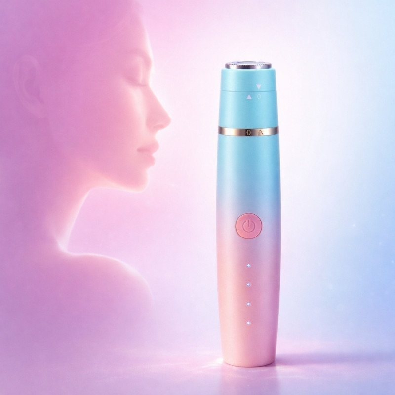 3-in-1 Electric Personal Trimmer – Aqua & Light Pink (13cm)