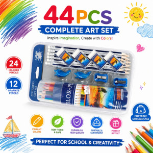 Classic art set – Multicolor Premium Quality (44PCS)