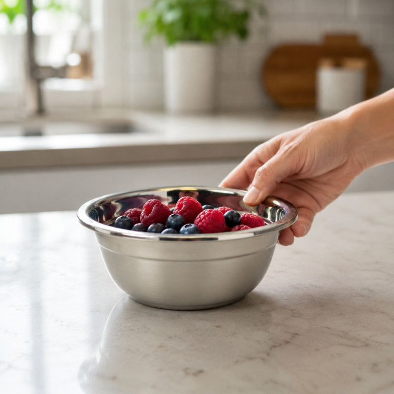 Metal Mixing Bowl
