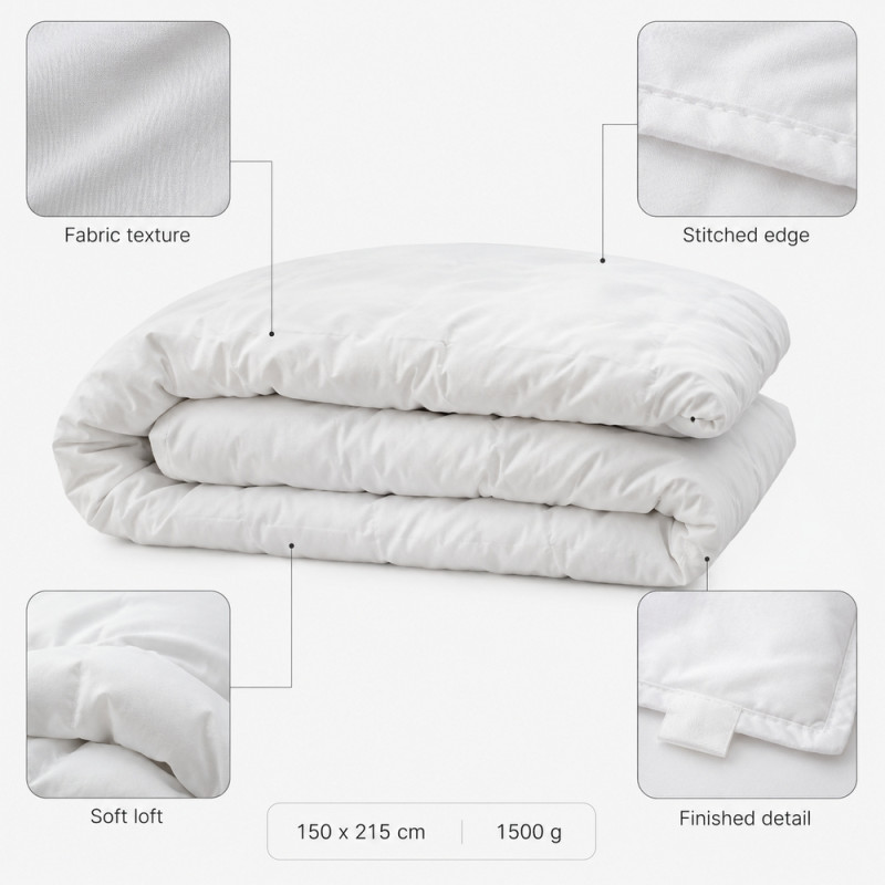 Luxurious Silk Touch Warm Quilt - Queen