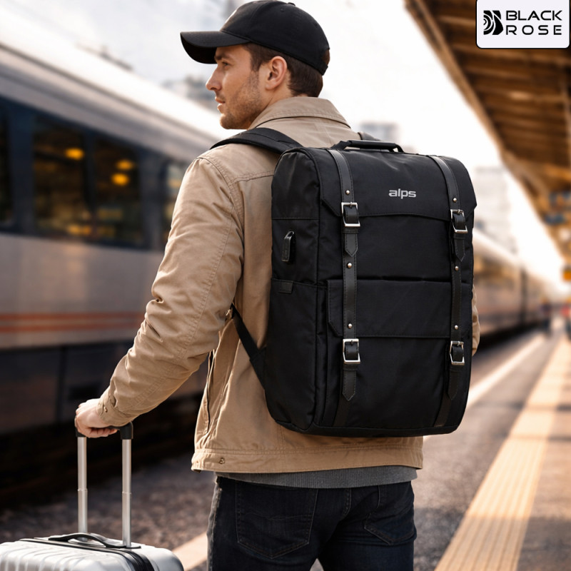 iFly High-Density Fabric Backpack – Black