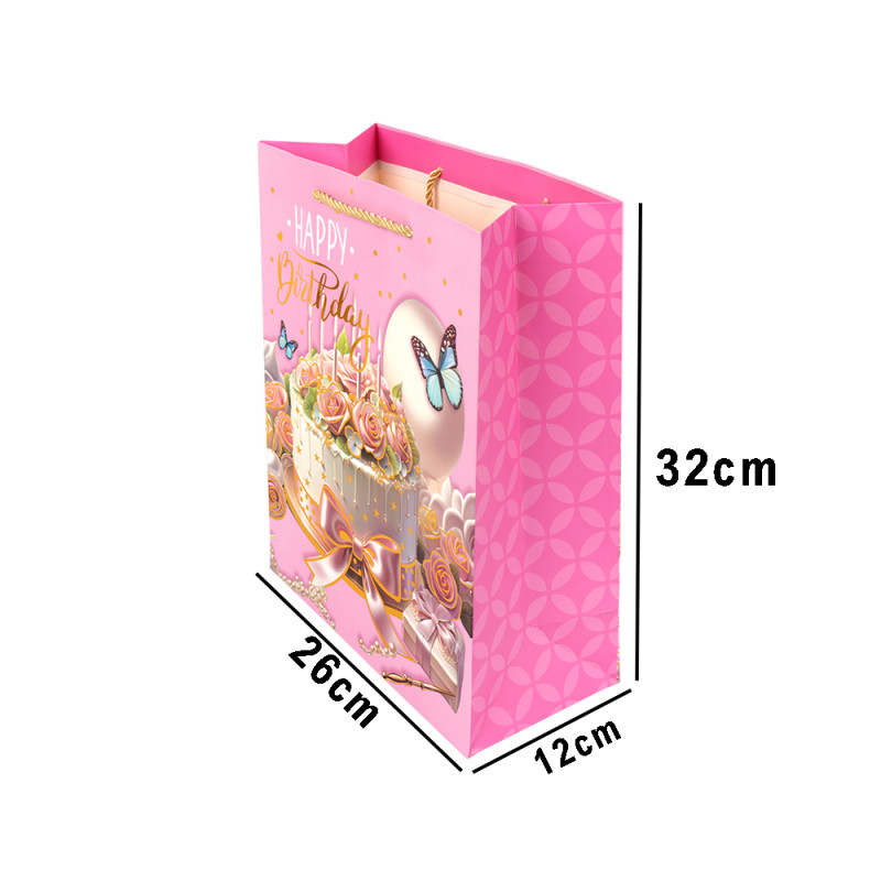"Happy Birthday" Graphics Gift Bag