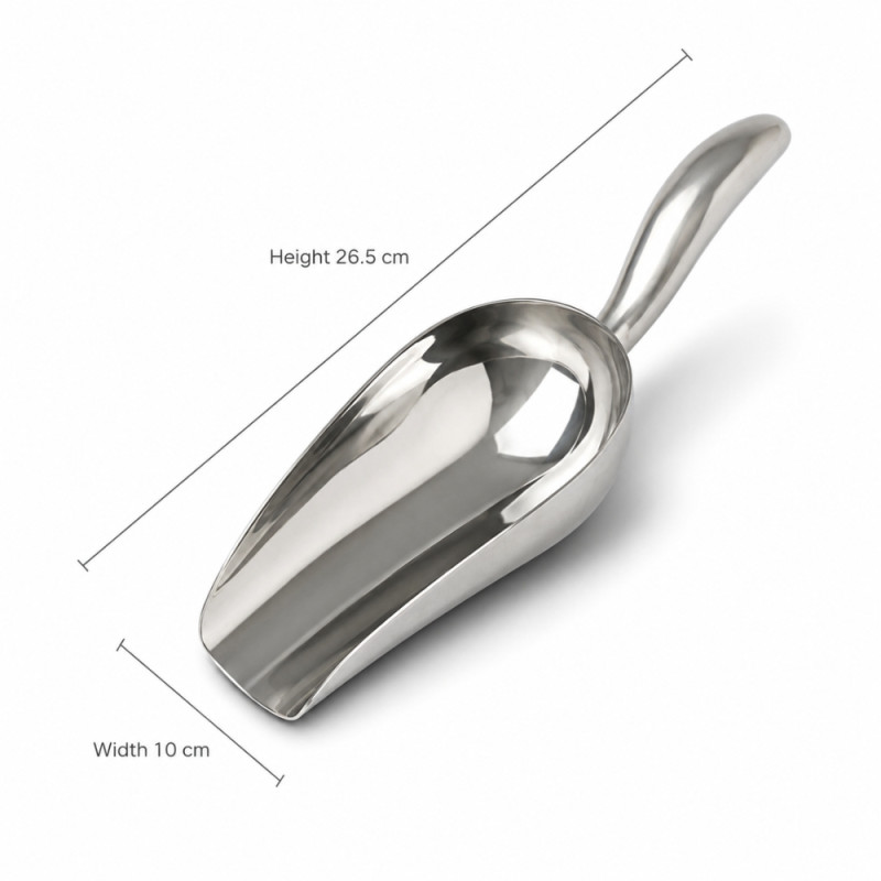 Stainless Steel Ice Scoop