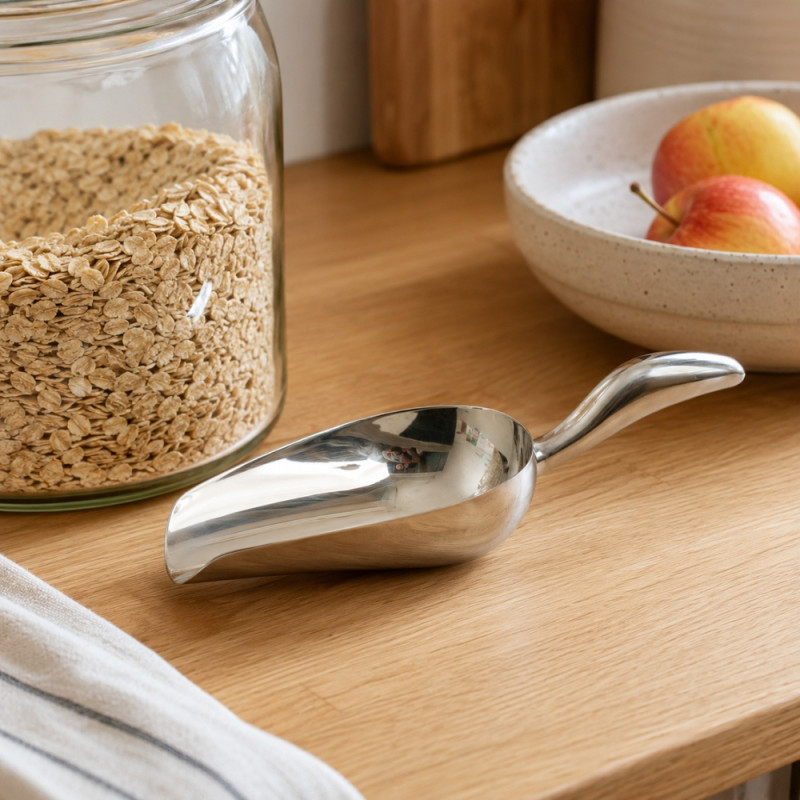 Stainless Steel Ice Scoop