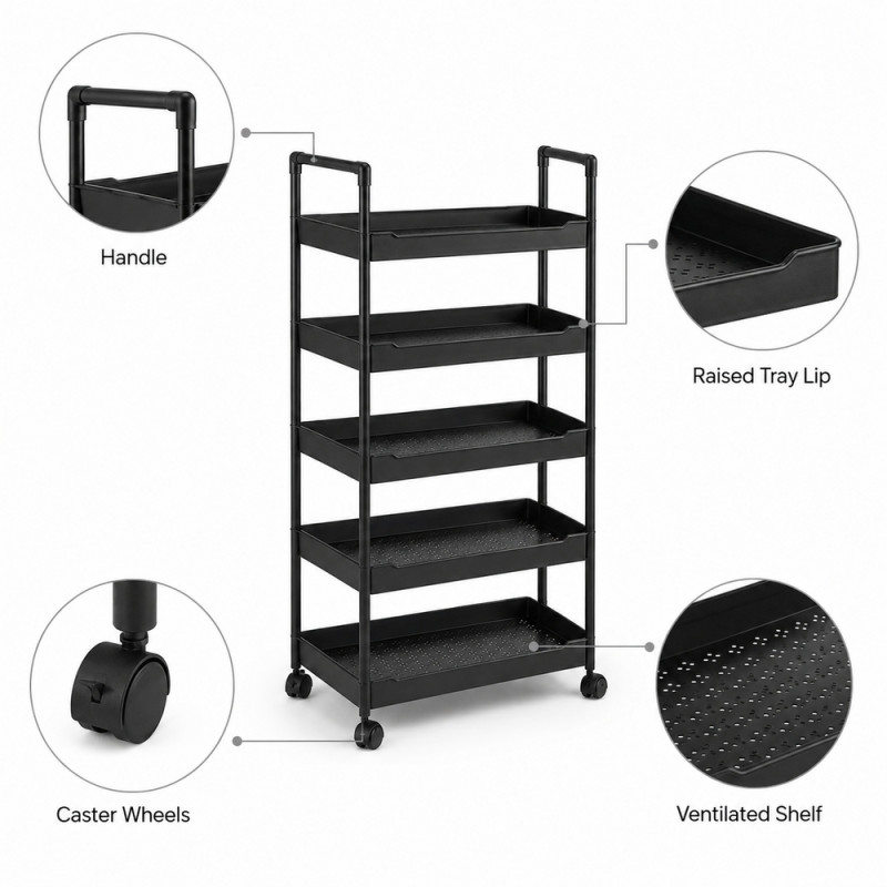 5 Layer Minimalist Storage Rack