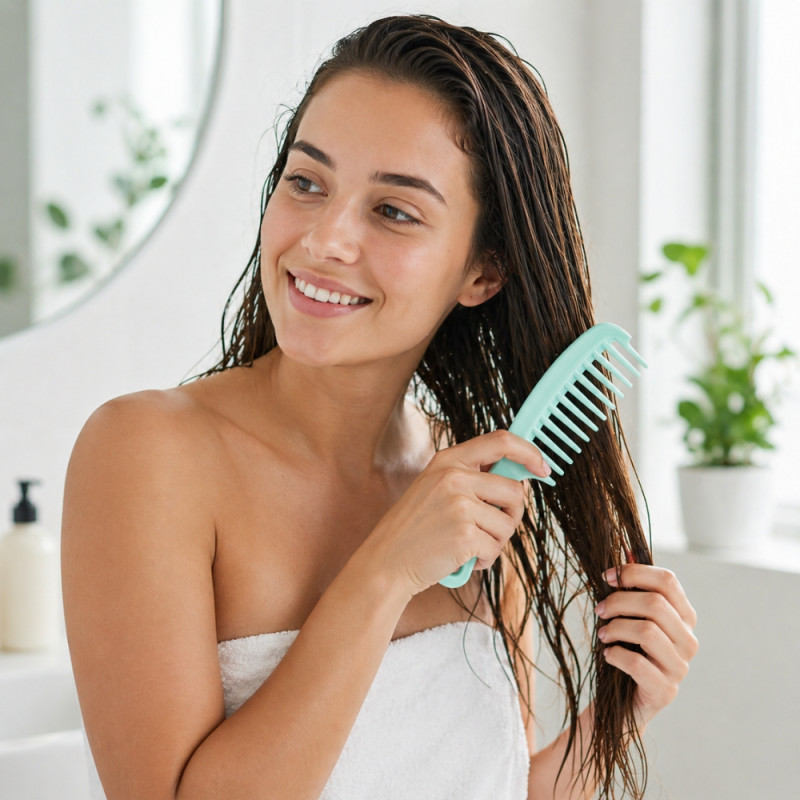 4-Piece Professional Hair Styling & Detangling Set – Refreshing Aqua