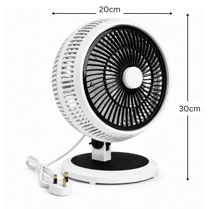 Super Mute Fan – White