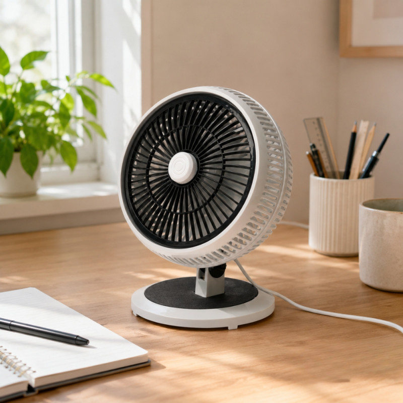 Super Mute Fan – White