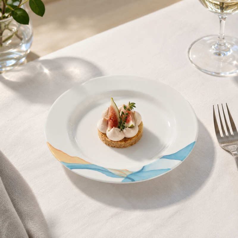 Flat Plate (7 inch) – White