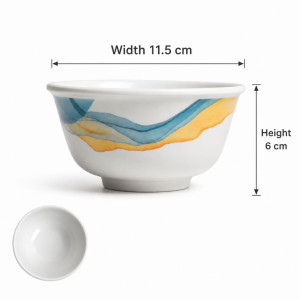 Assorted Colorful Ceramic Bowl