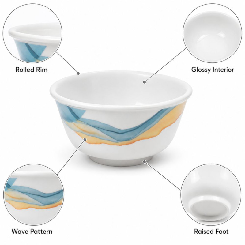 Assorted Colorful Ceramic Bowl