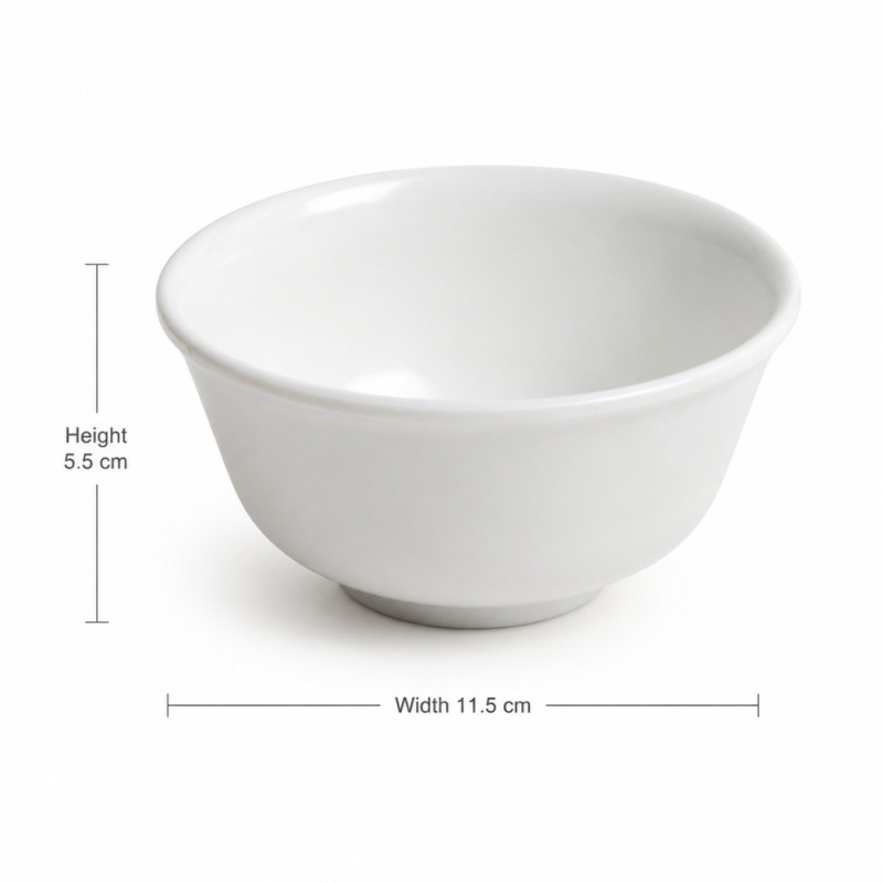 Bowl White Soup Bowl  – Classic