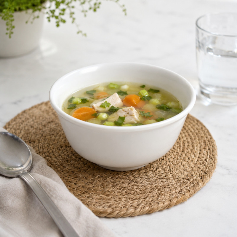 Bowl White Soup Bowl  – Classic