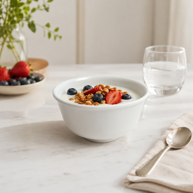 Bowl White Soup Bowl  – Classic