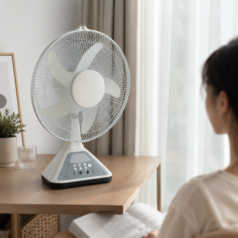 Rechargeable Electric Fan – 16"