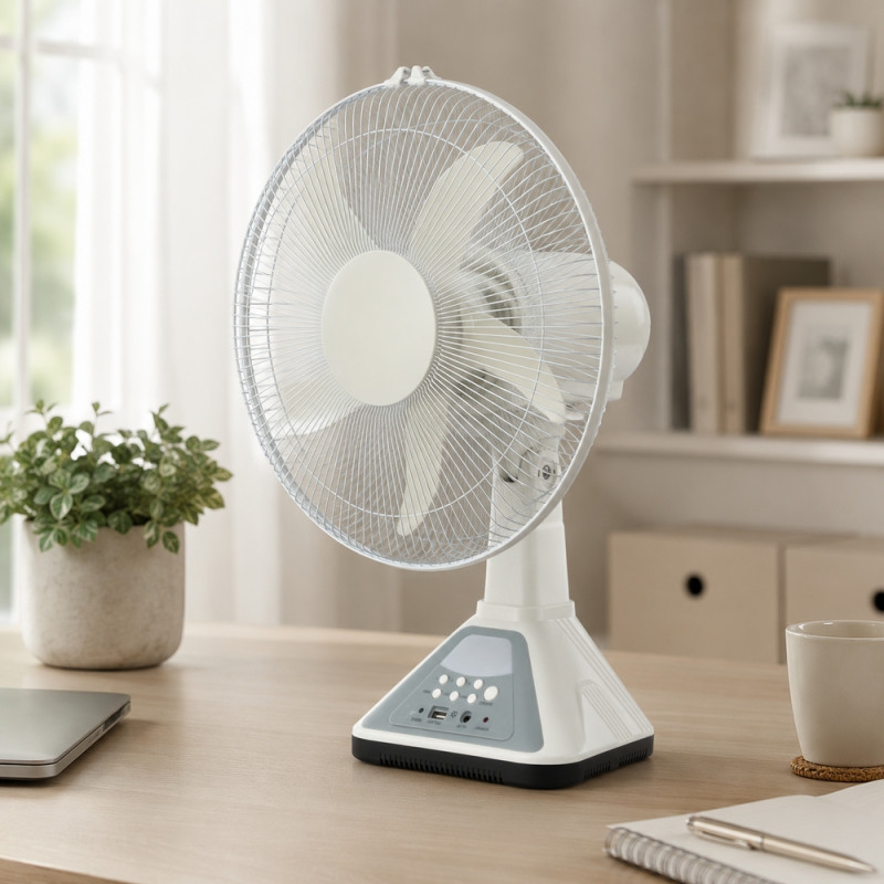 Rechargeable Electric Fan – 16"