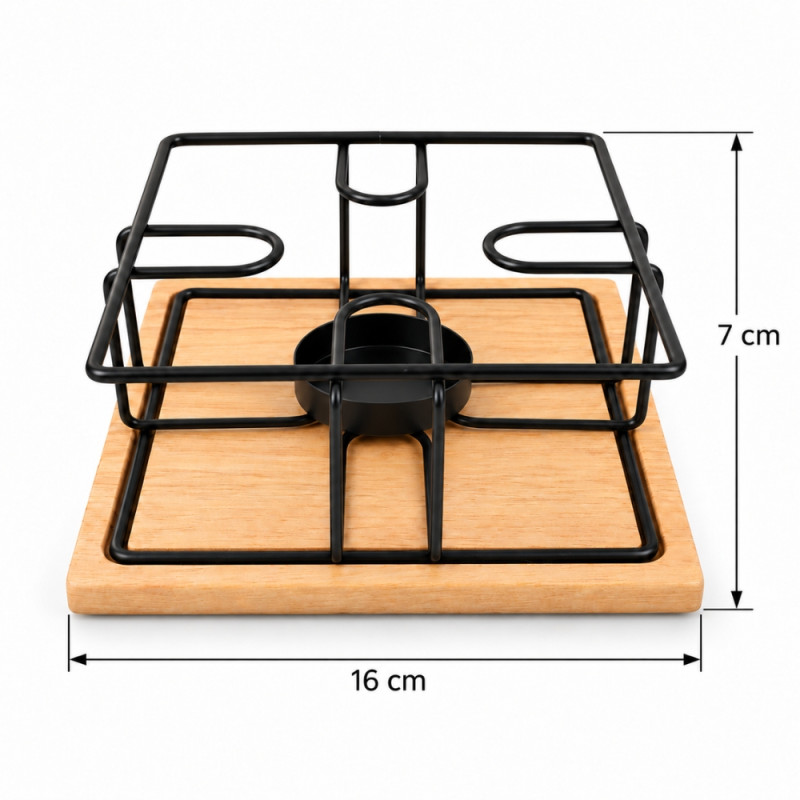 Wooden Coaster Stand