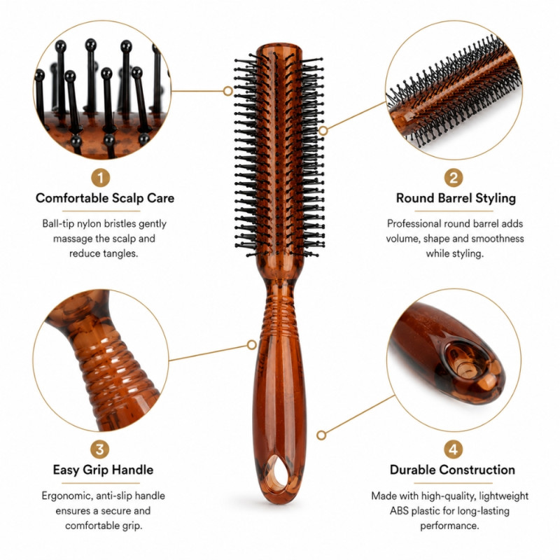 Professional Comb – Brown Premium Quality (H-22cm)