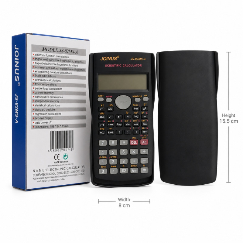 Scientific Calculator (H-15.5 cm x W-8 cm) – Classic