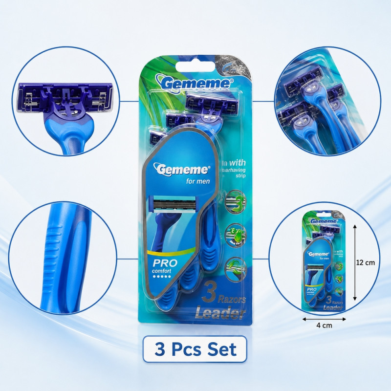 Premium Quality Gememe Pro Comfort Razors
