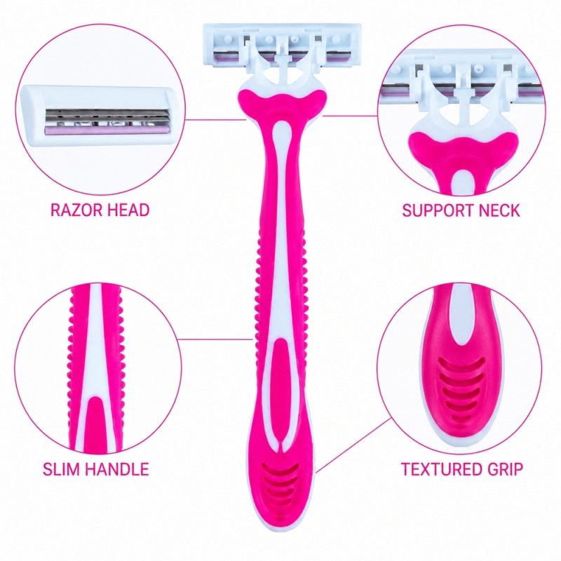 3-Piece Razor Set