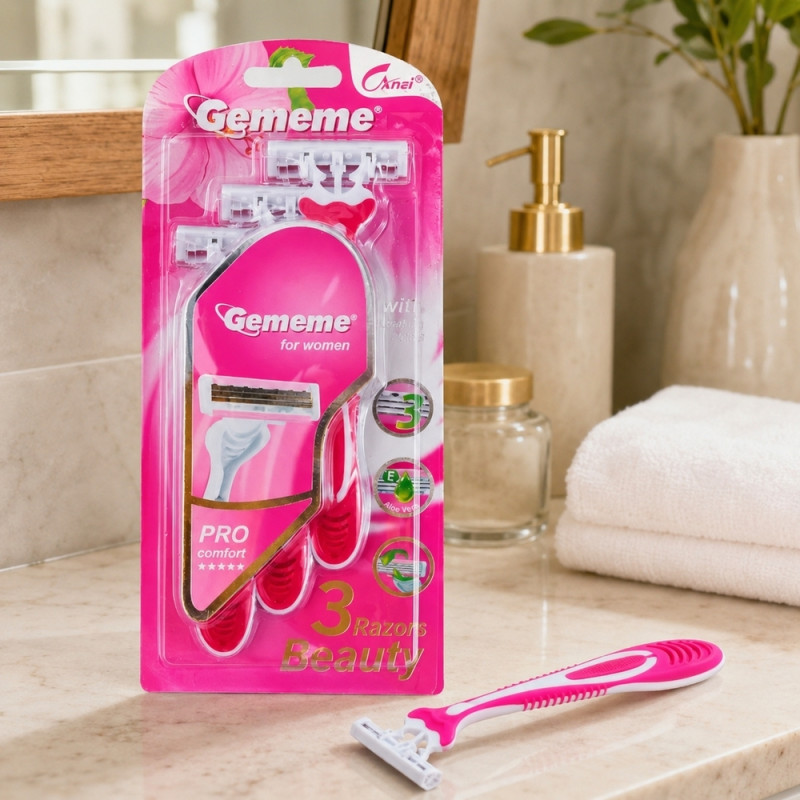 3-Piece Razor Set