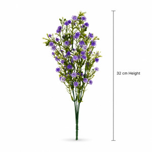 Elegant Artificial Flower – White