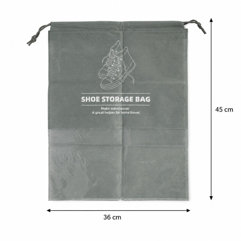 Storm Cloud Storage Bag Designed for Home Organization &amp; Storage – Grey (H-45, W-36 CM)